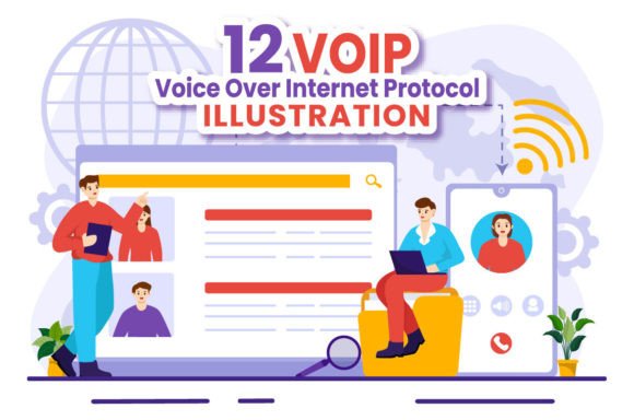 Download 12 VOIP or Voice over Internet Protocol - Internet Collection